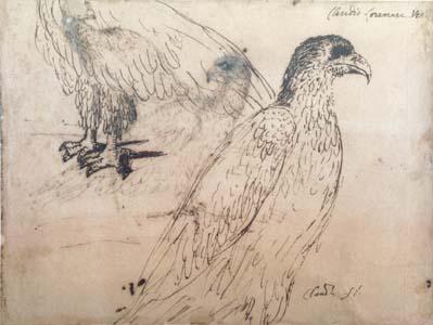 Claude Lorrain Eagles (mk17) France oil painting art
